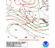 Day 8 WPC and GFS 500mb Height Forecasts